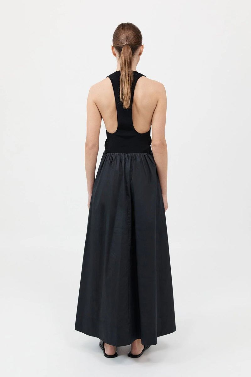 Plunge Neck Dress