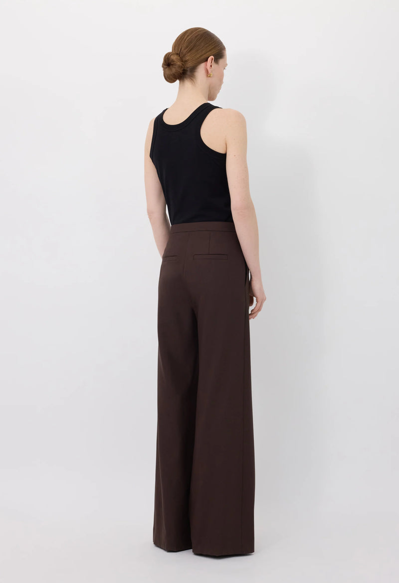 Pratt Straight Pants Brown