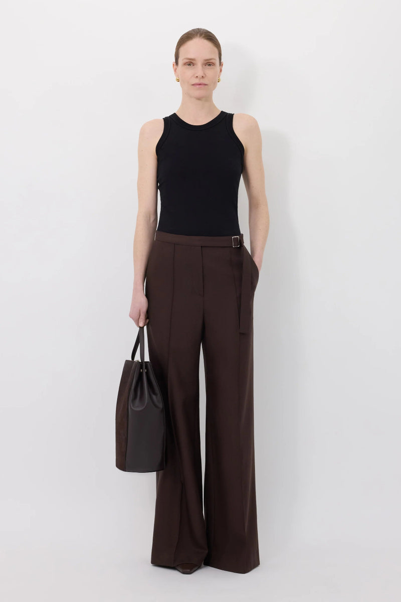 Pratt Straight Pants Brown