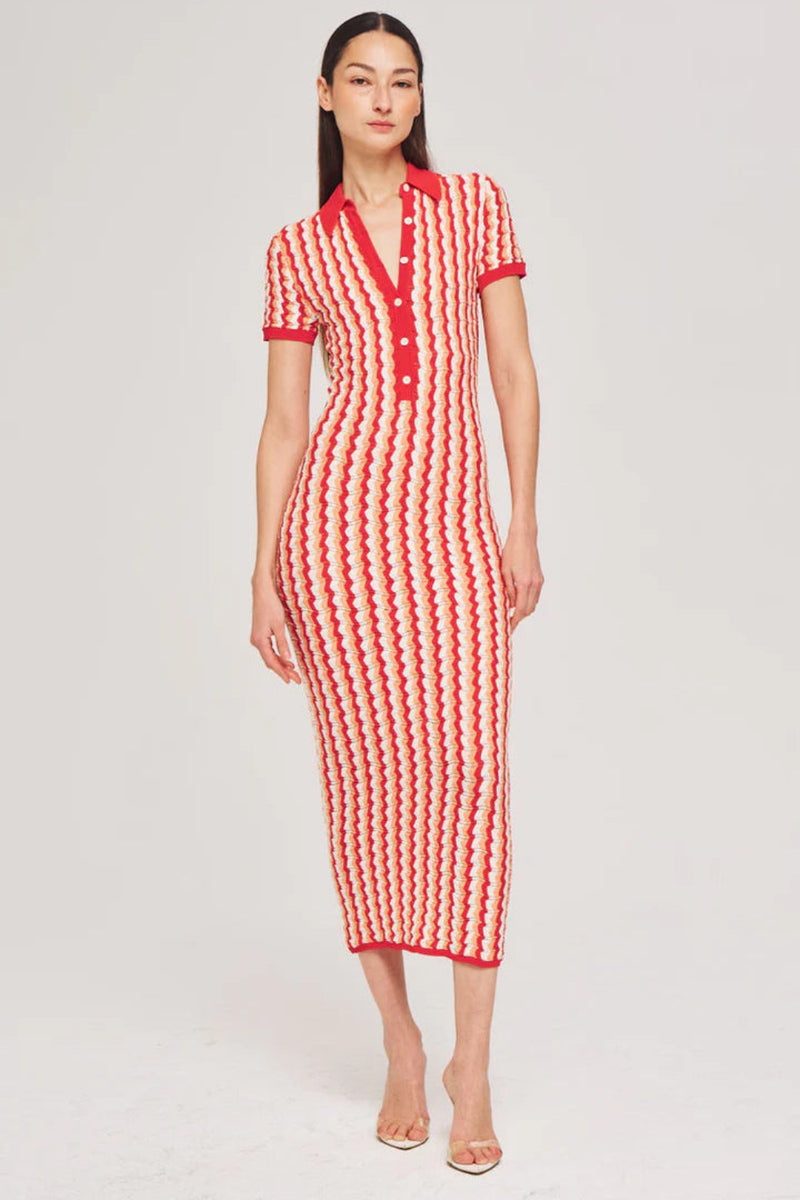 Quinlan Knit Dress Cherry Multi