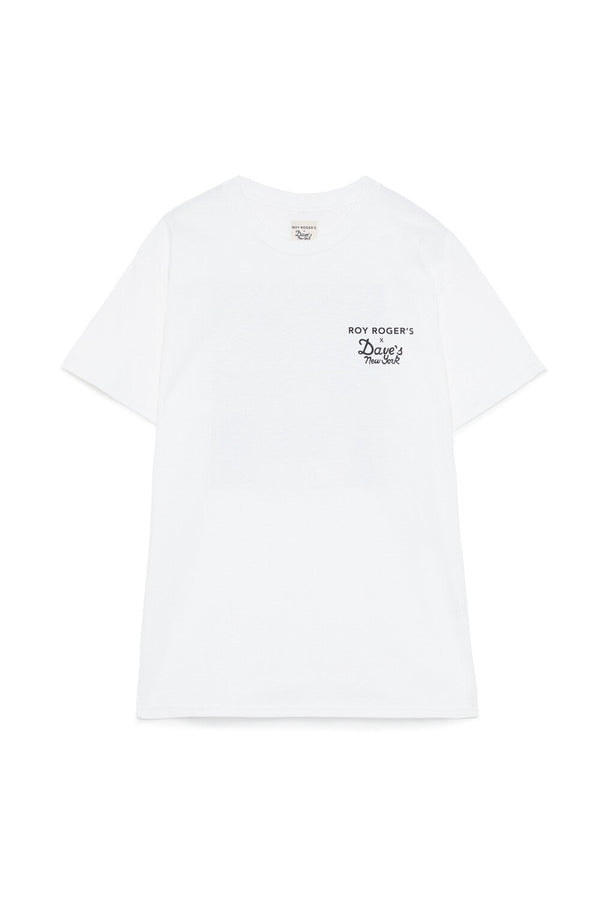 Roy Roger's X Dave's Army and Navy T-Shirt White