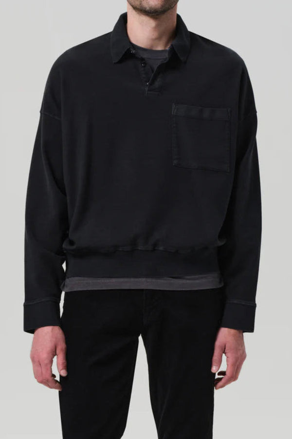 Rugby Polo Charred Cedar