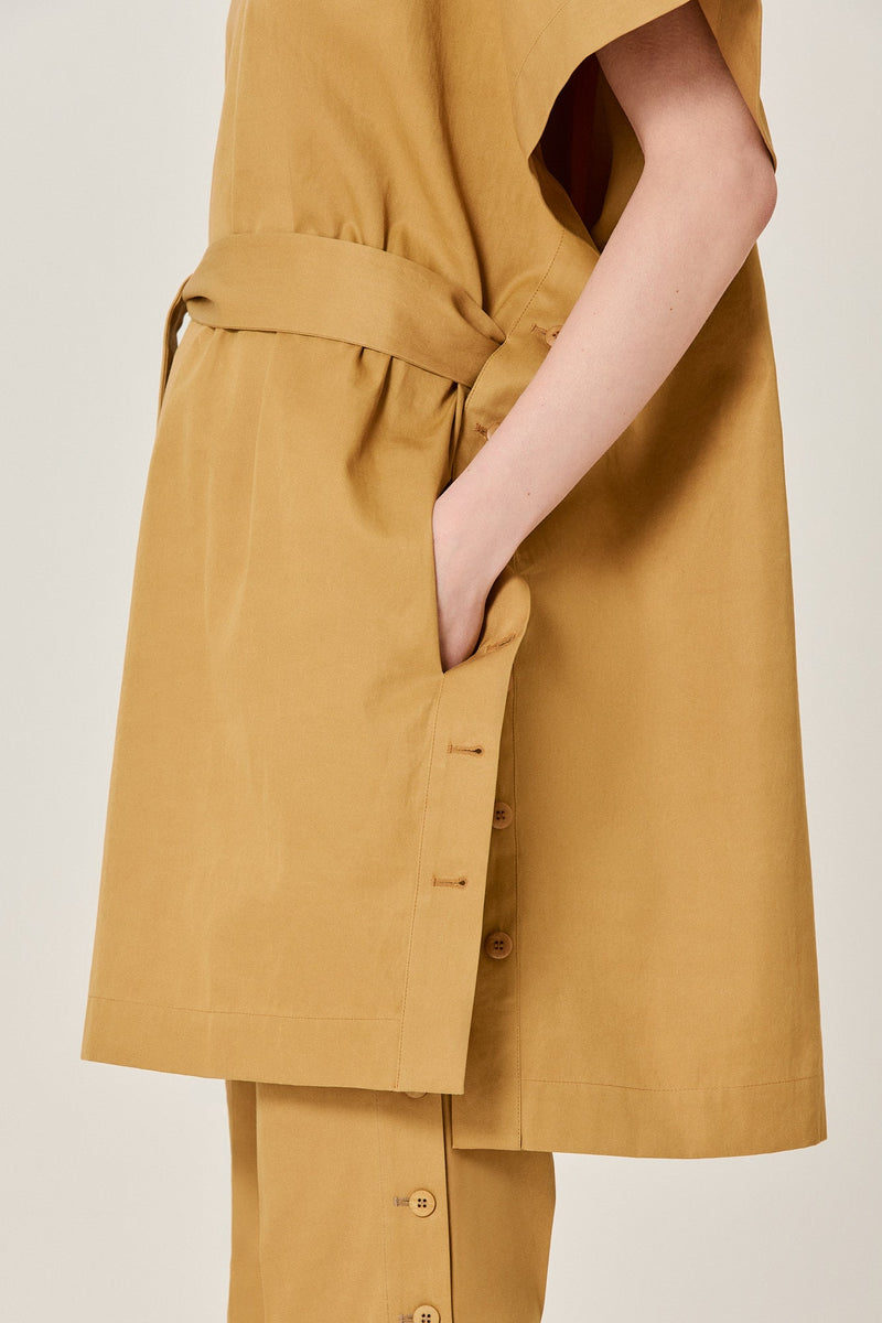 Elettra Cotton Short Dress