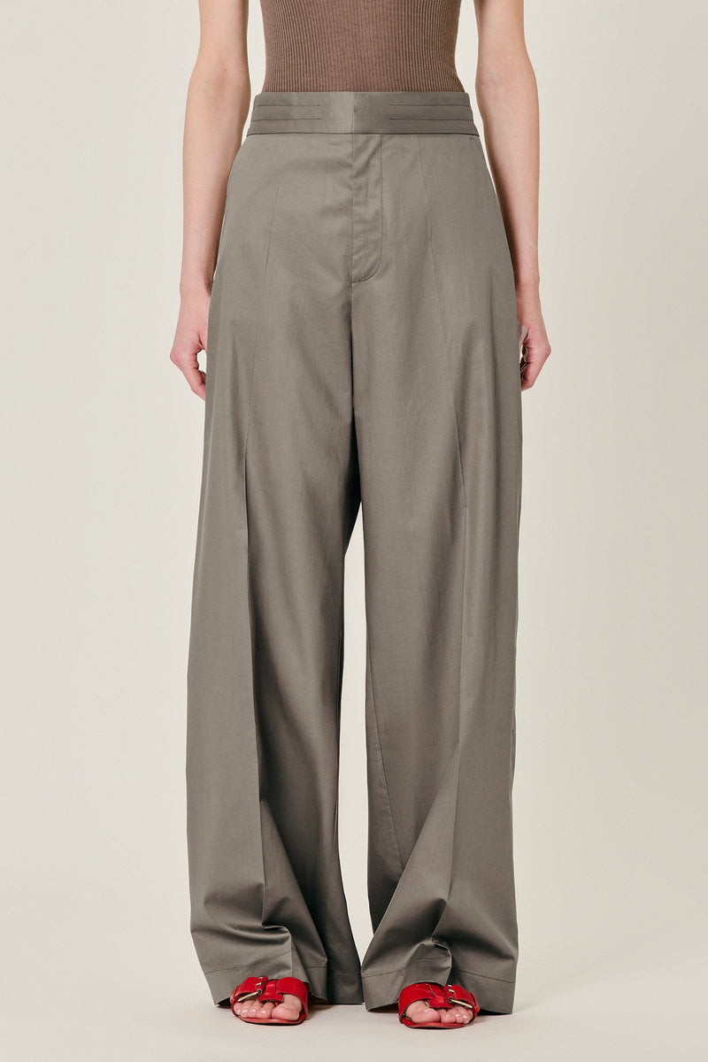 Petra Cotton Trousers Mud
