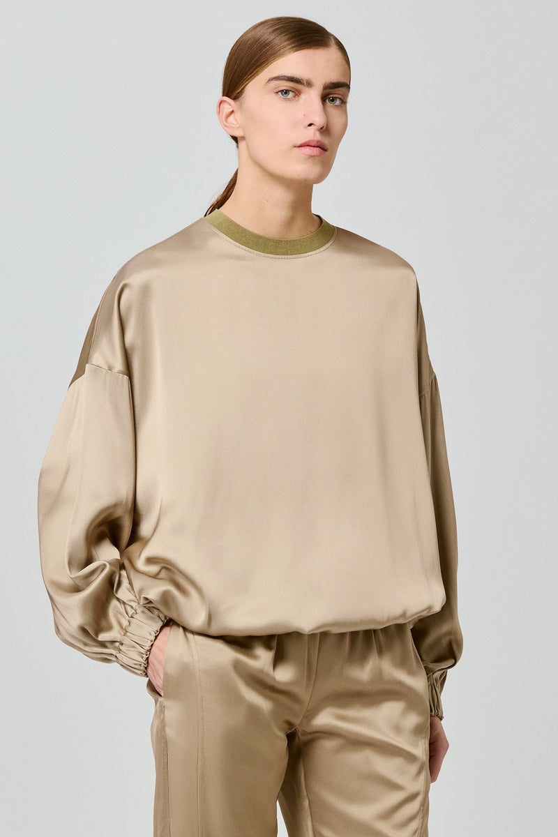 Valentina Round Neck Sweater Mud