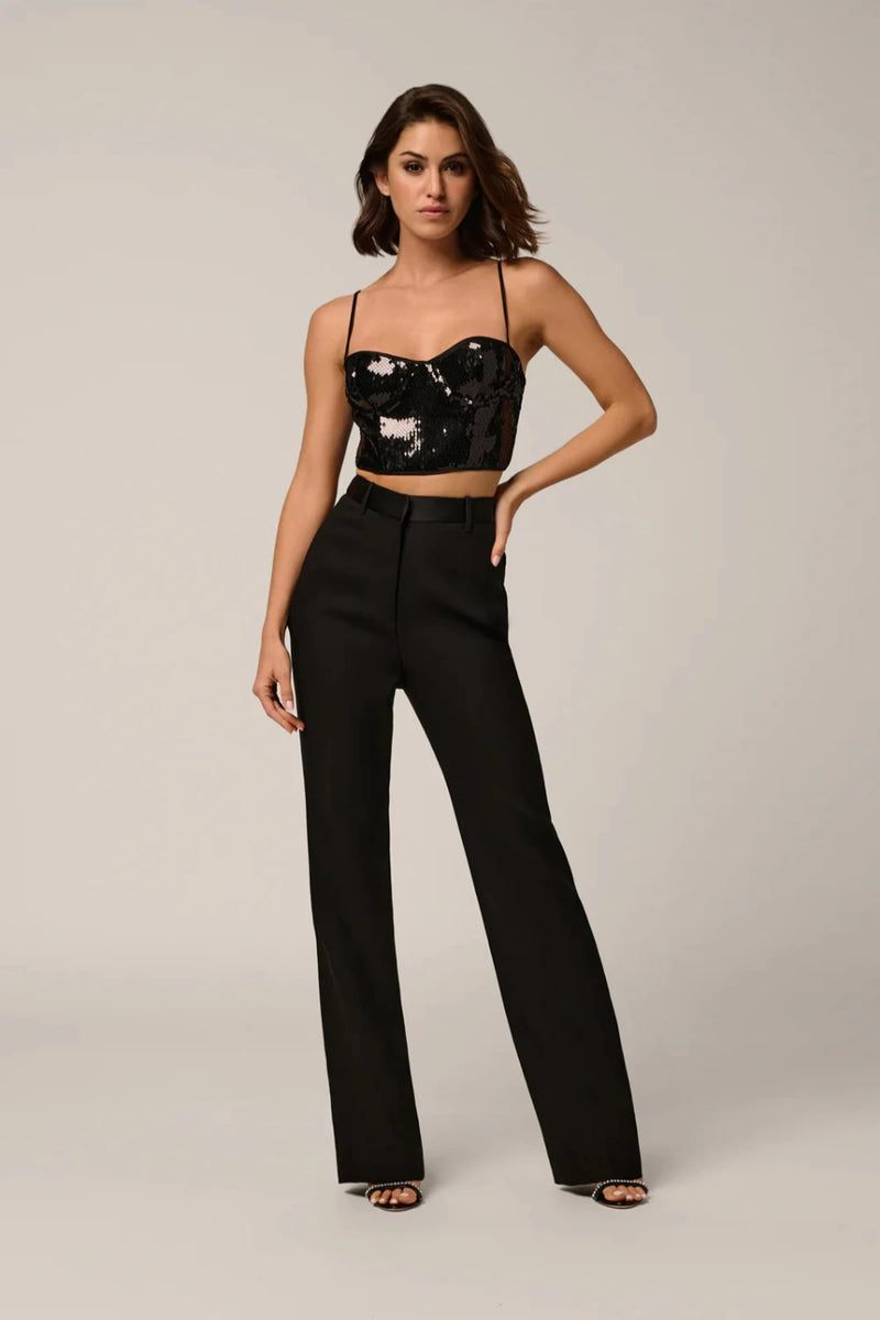 Sequins Longline Bra