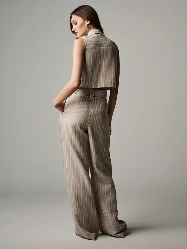 Alina Pant Tawny Stripe (Final Sale)