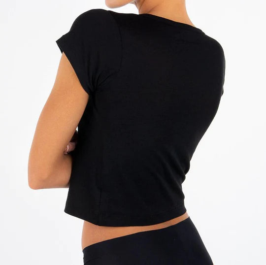 SS Baby Tee Black