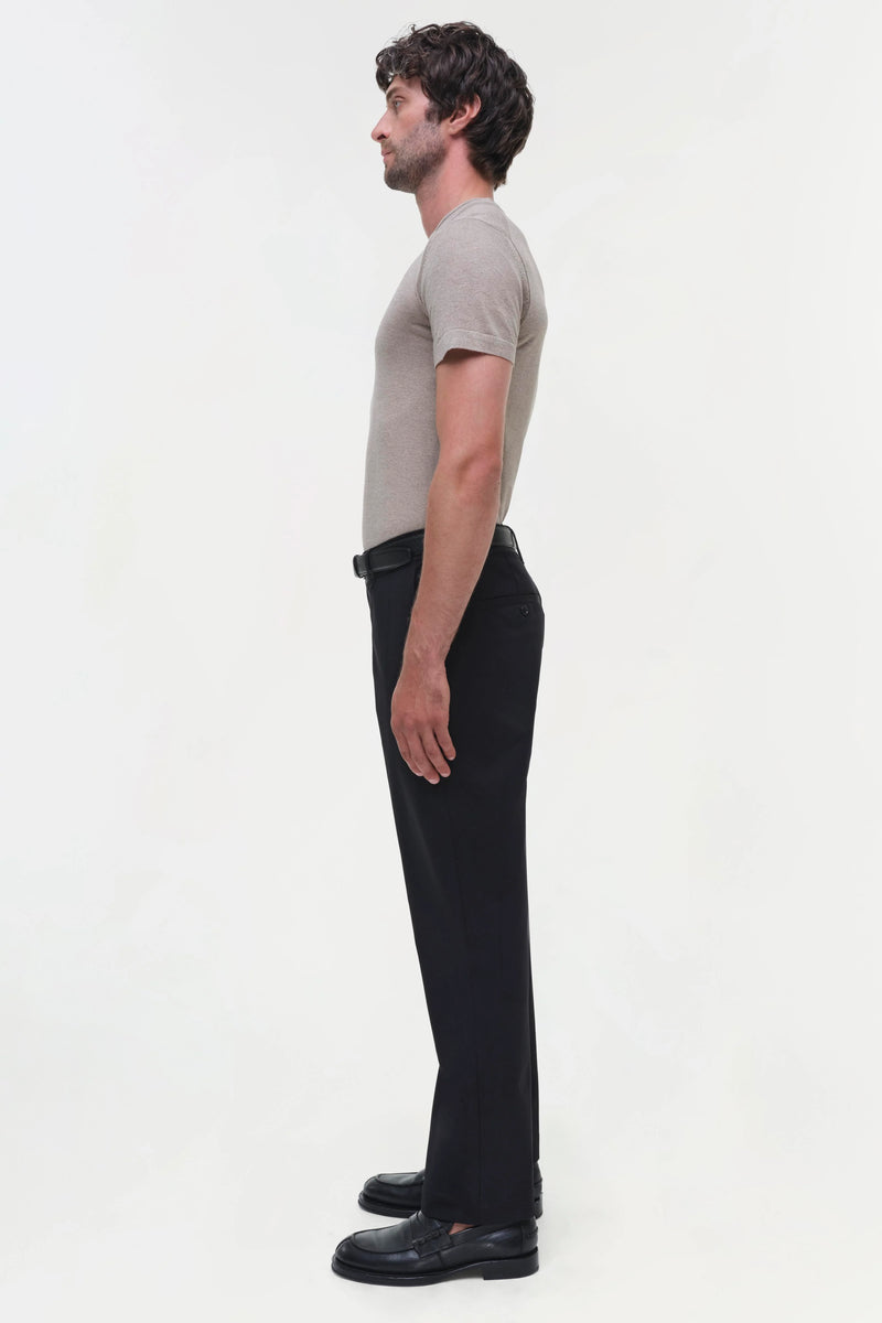 Zack Straight Leg Pants Black