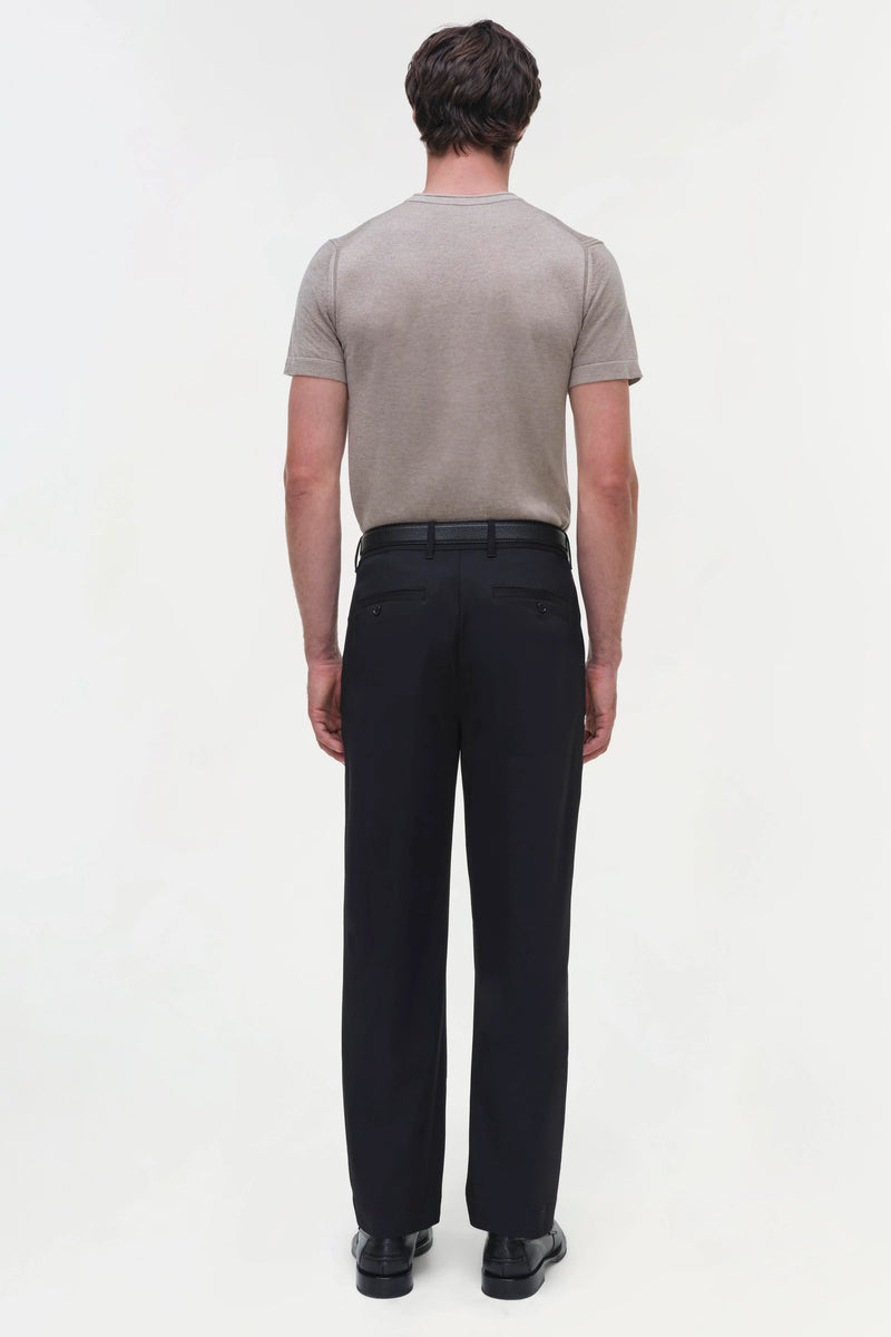 Zack Straight Leg Pants Black