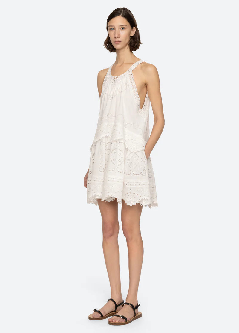 Dahlia Eyelet Tank Dress