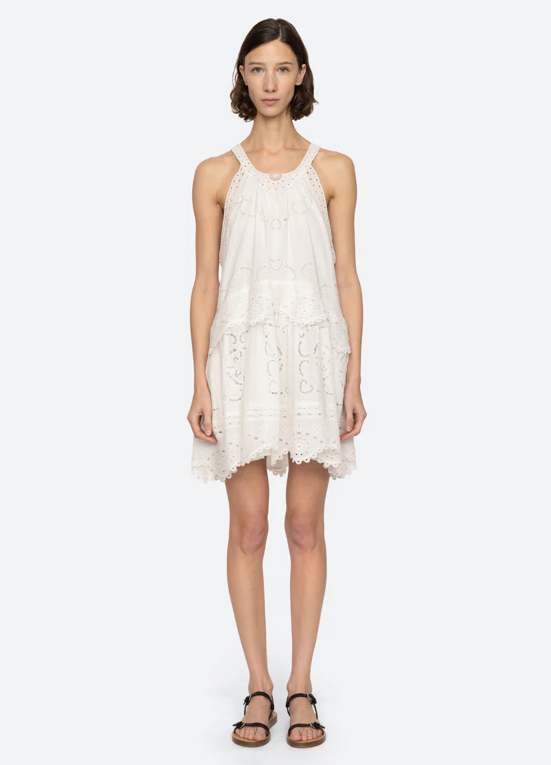 Dahlia Eyelet Tank Dress