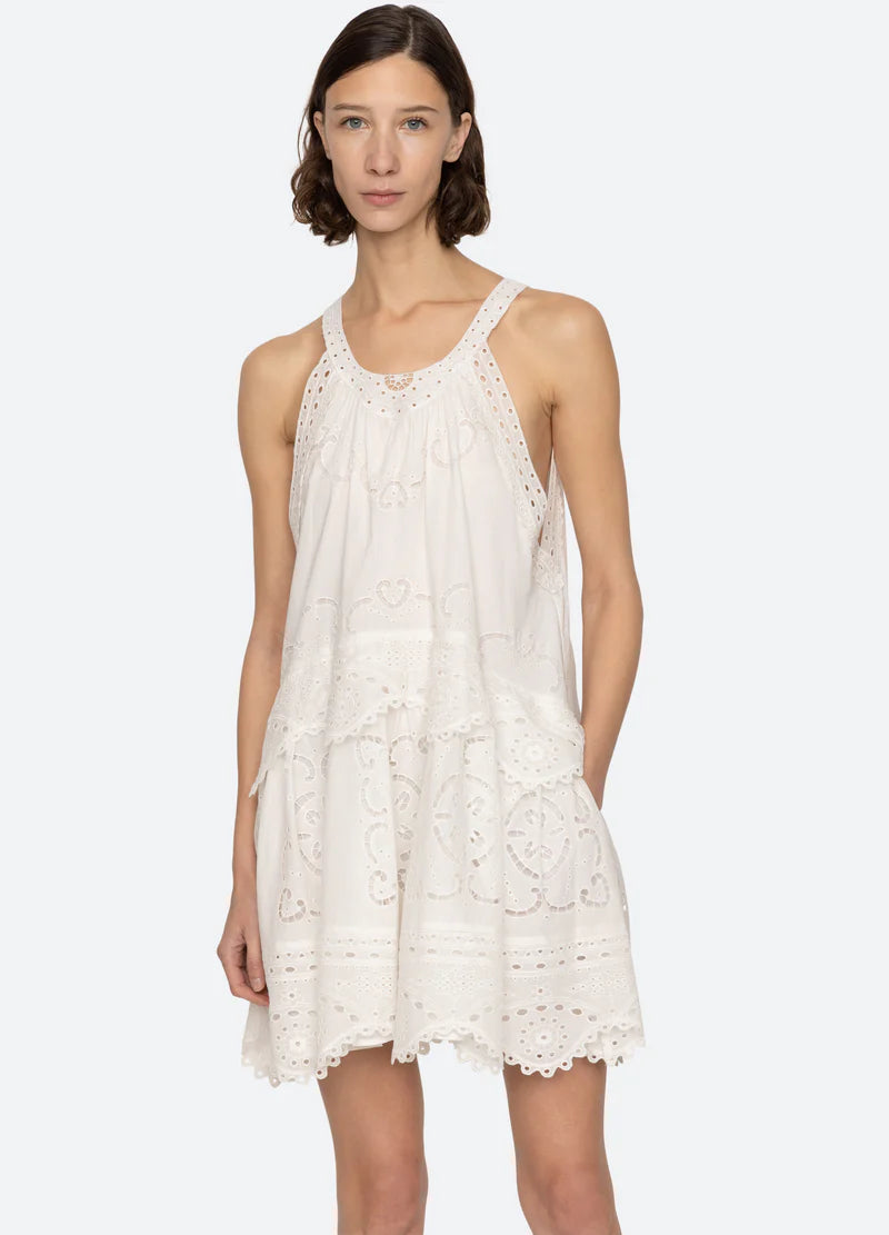 Dahlia Eyelet Tank Dress
