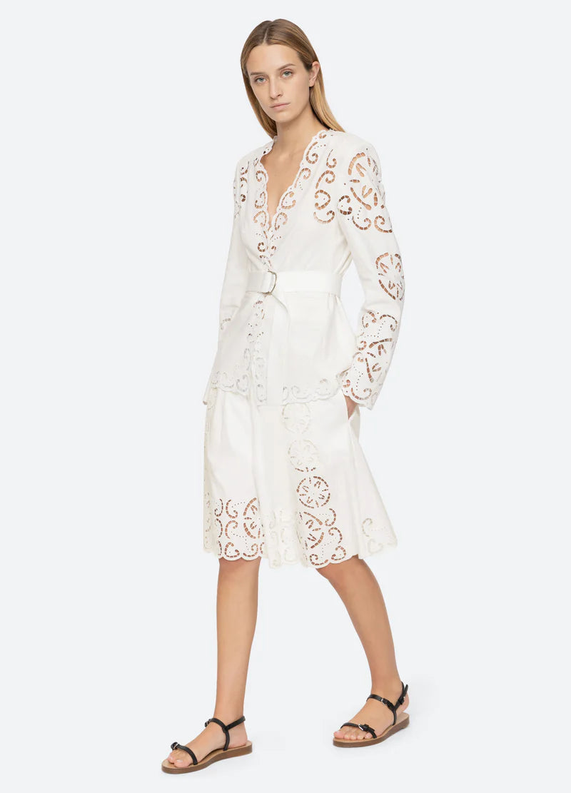 Dahlia Eyelet Blazer