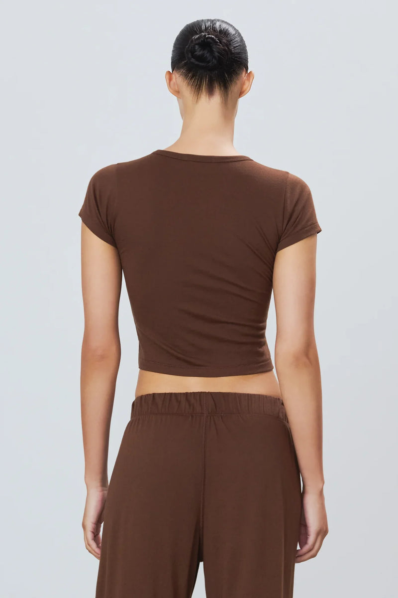 SS Baby Tee Chocolate