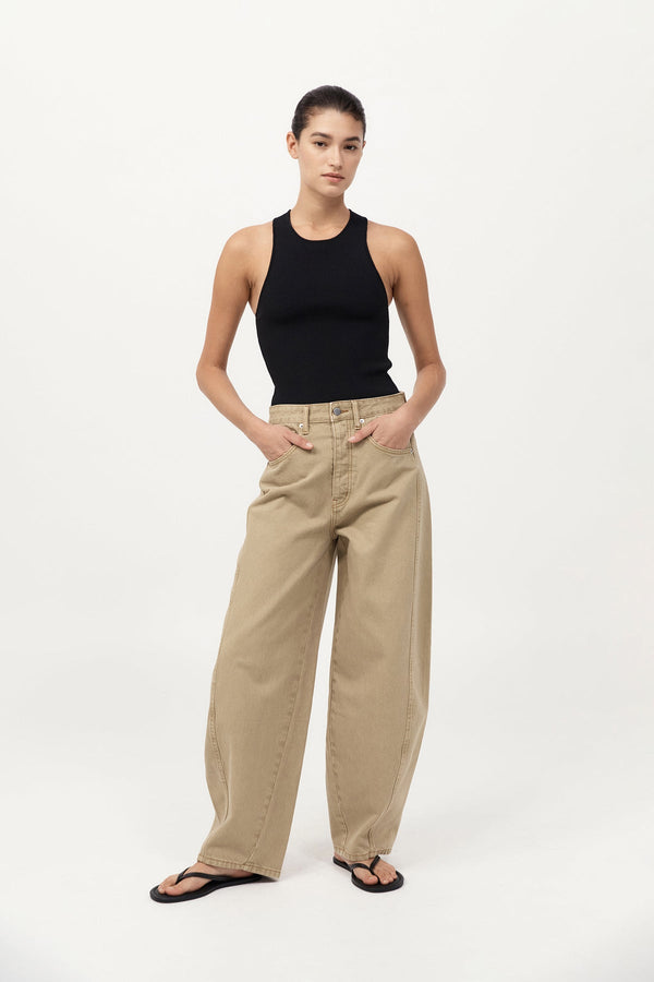 Sculpted Knit Top Black