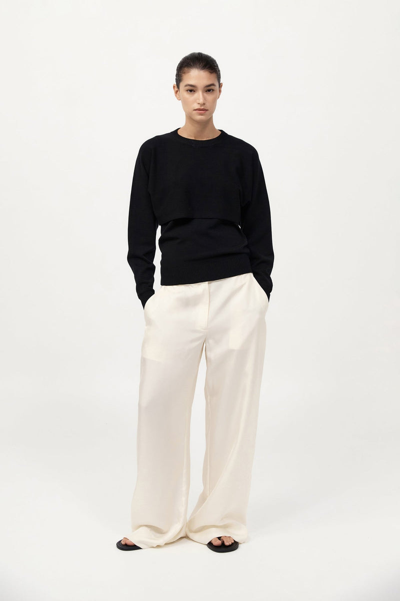 Two Piece Jumper Black