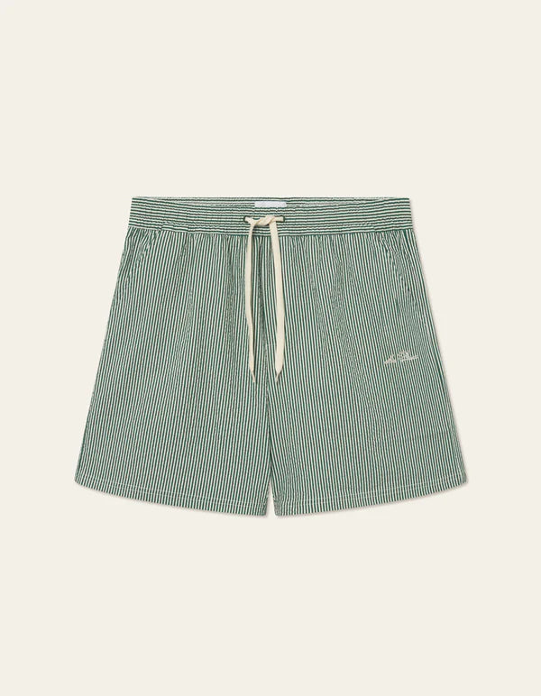 Stan Stripe Seersucker Swim Shorts