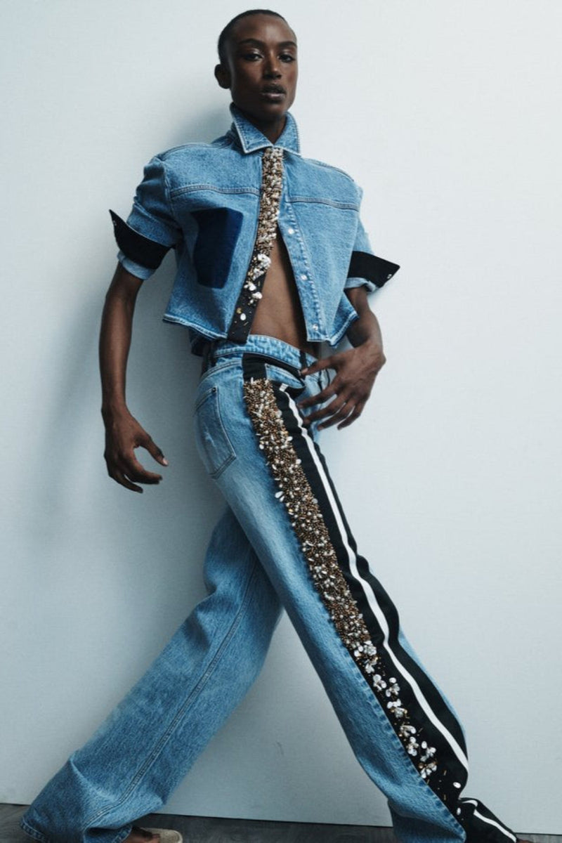 Saito Wide Leg Jeans