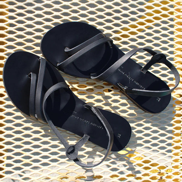Salina All Black Sandal