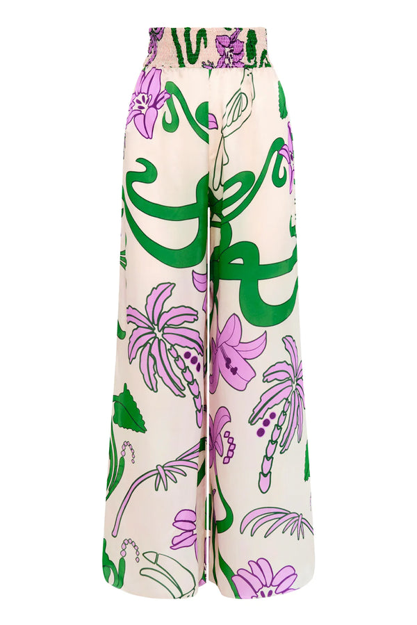 San Cipriano Silk Pants