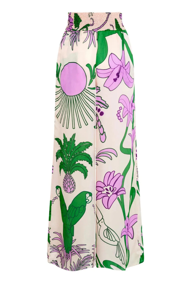 San Cipriano Silk Pants