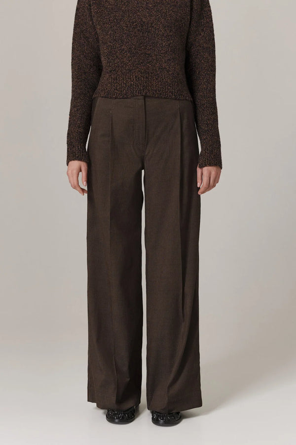Sorin fine corduroy trouser in Umber