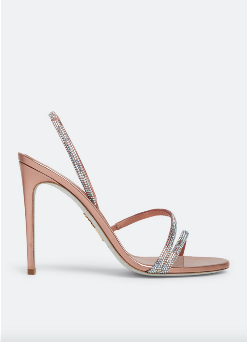 Irina Crystal Pink Sandal 105