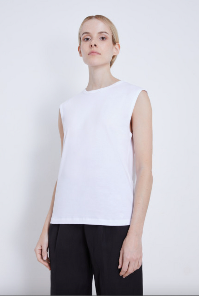 Brani Tank Top White