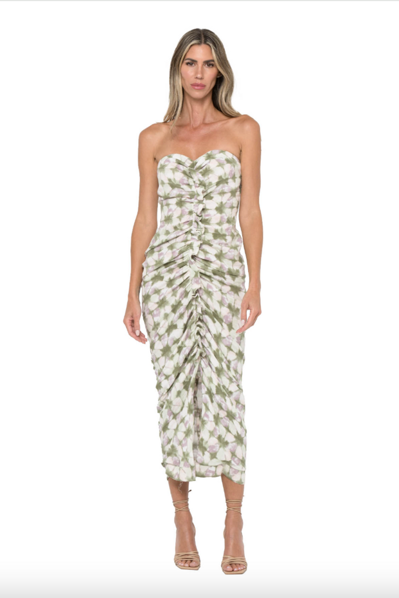 Cyrus Double Gauze Dress in Lilac Vine (Final Sale)