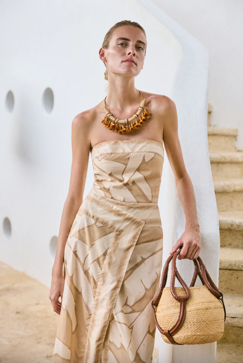 Palms Pontoon Afternoon Ankle Dress