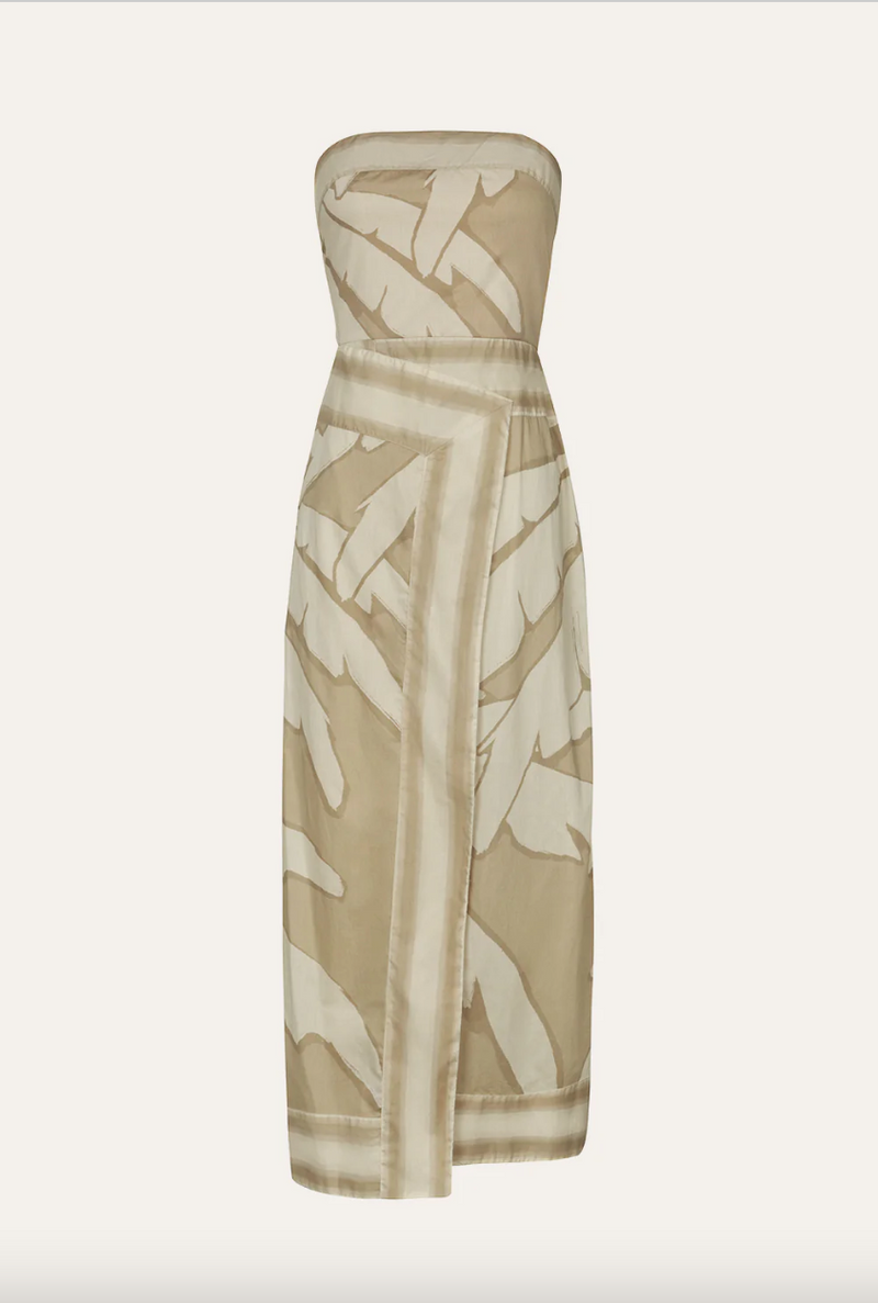Palms Pontoon Afternoon Ankle Dress