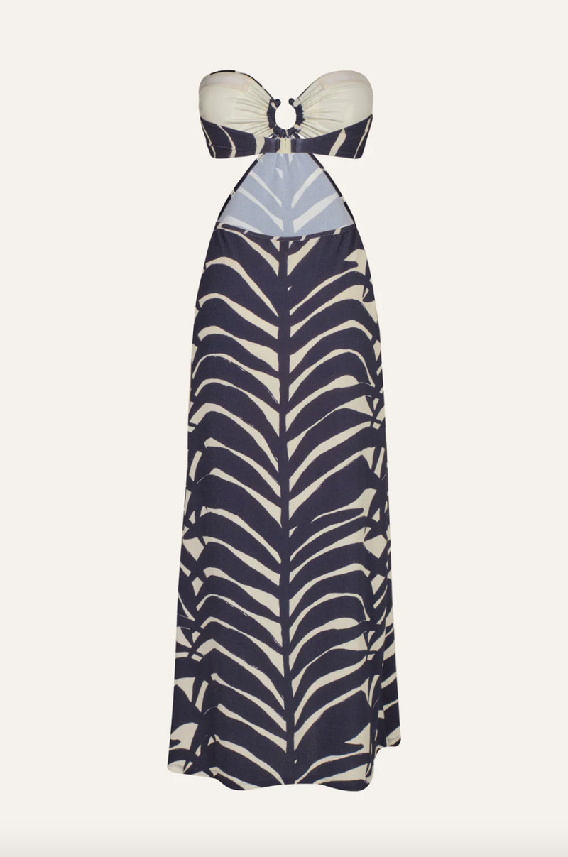 Ocean Layers Ankle Dress (Final Sale)