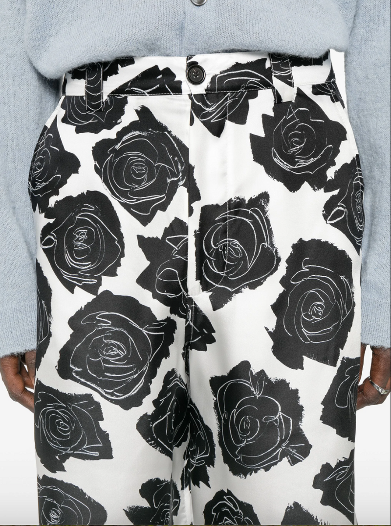 Luna Silk Twill Shorts Lily White