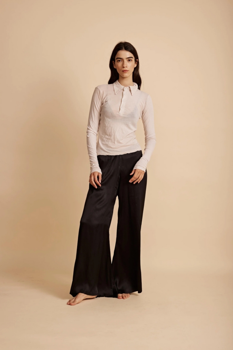 Rosie Polo LS Bone