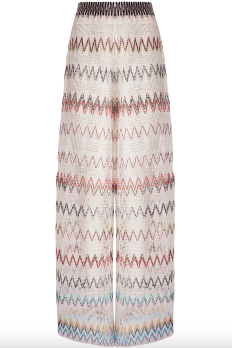 Zig Zag Woven Trousers