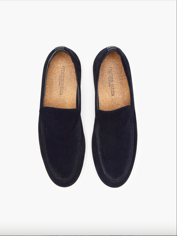 Miguel Suede Loafers Midnight Blue