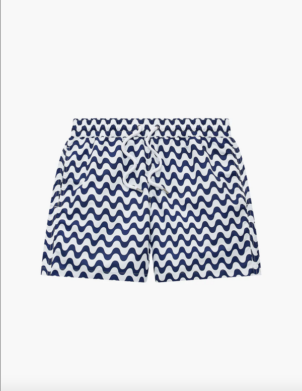Rio Swim Shorts Copacabana Print Navy