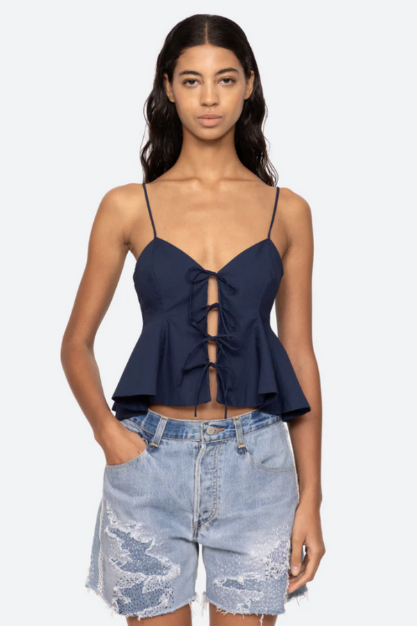 Emmet Poplin Tank Top