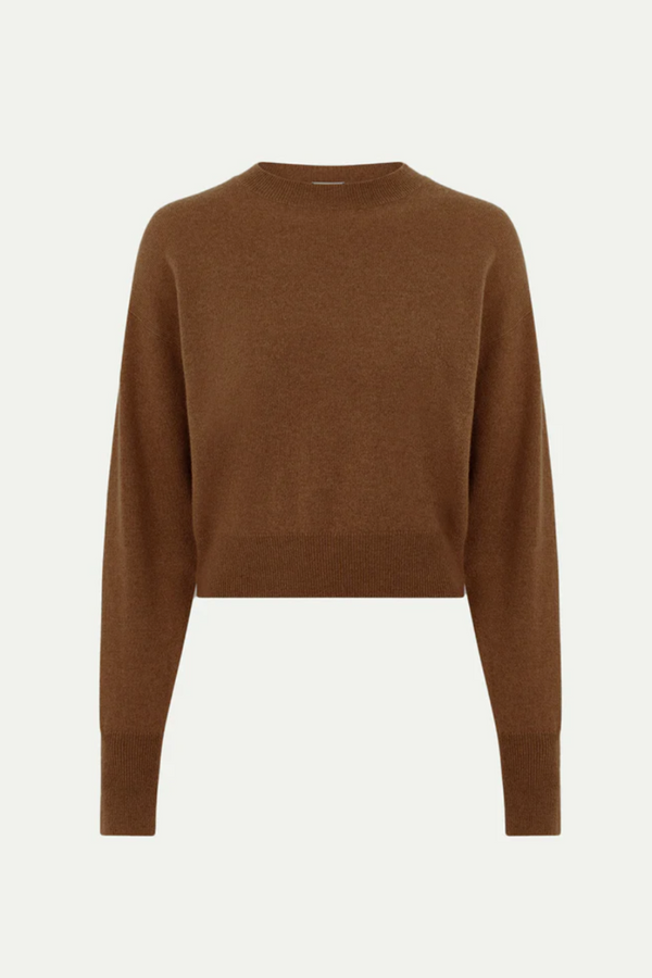 Menorca Cashmere Sweater Cinnamon