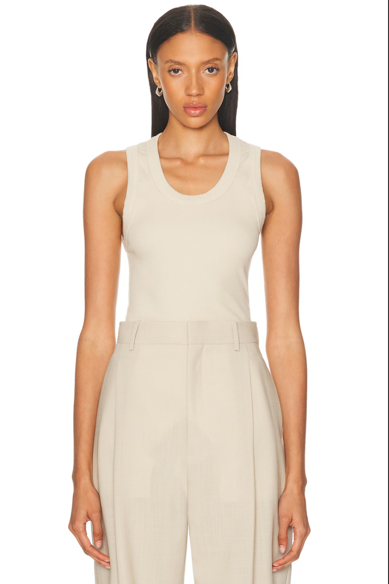Scoop Neck Tank Sand