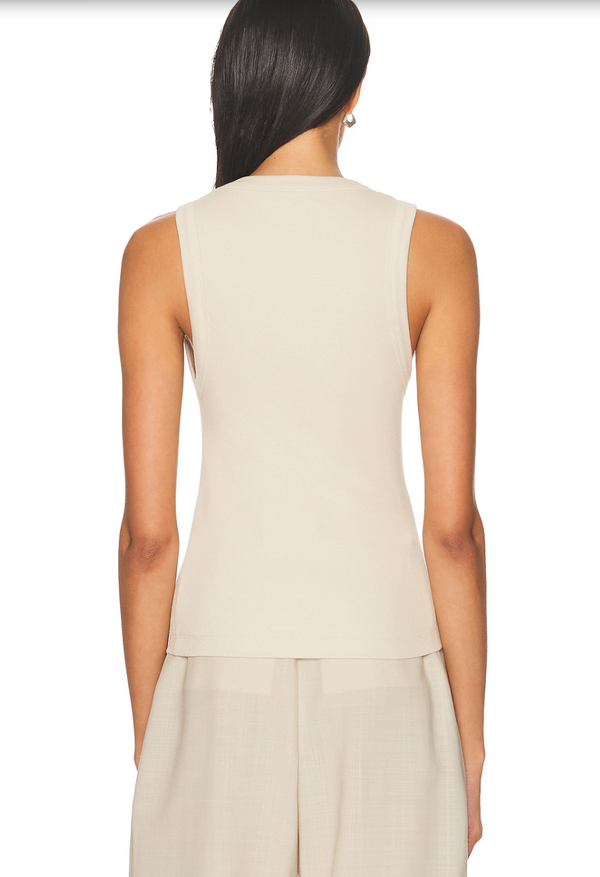 Scoop Neck Tank Sand