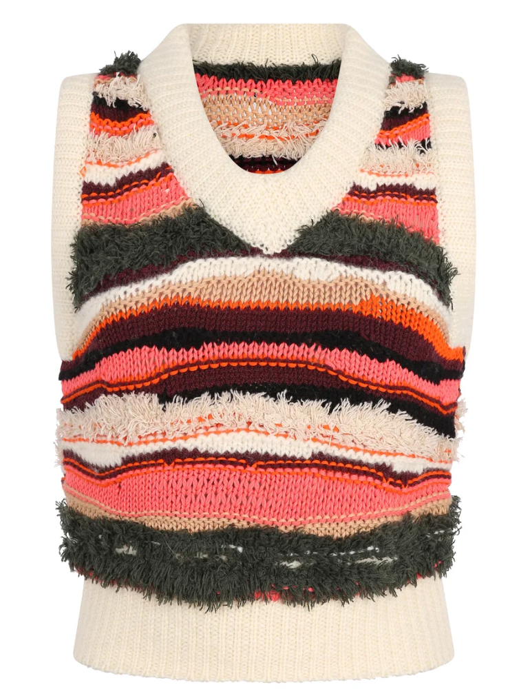 Fox Vest  Ruby Marble