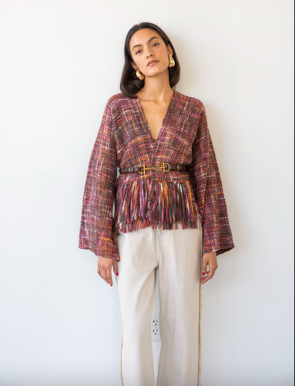 Lira Jacket Brown Multi