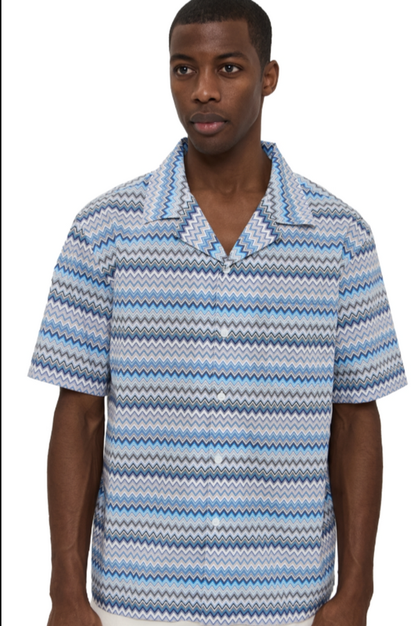 Short Sleeve Shirt Light Grey