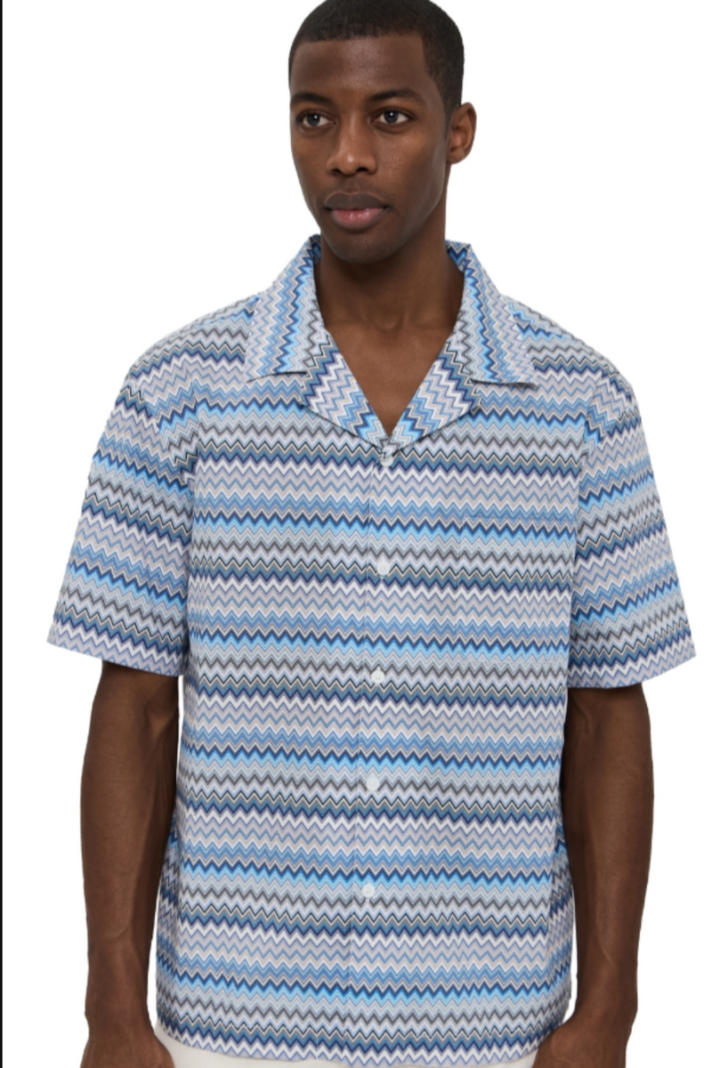 Short Sleeve Shirt Light Grey