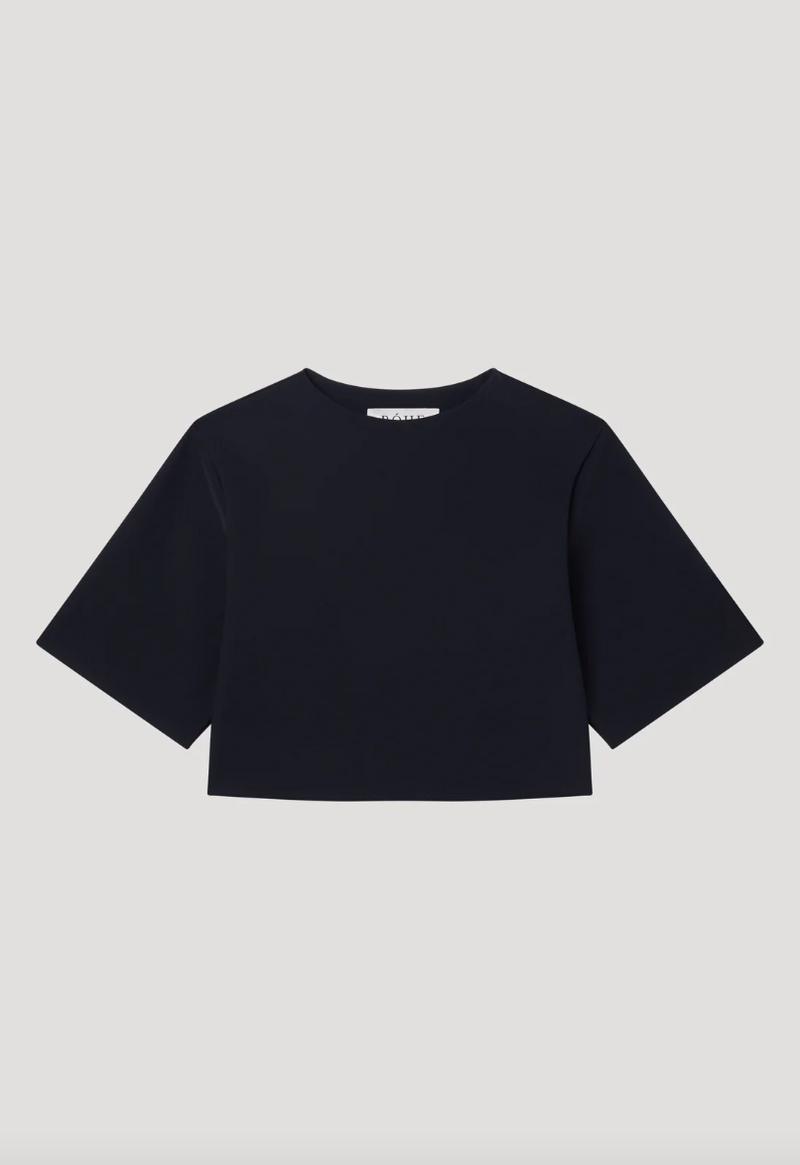 Short Length Scuba Top Black