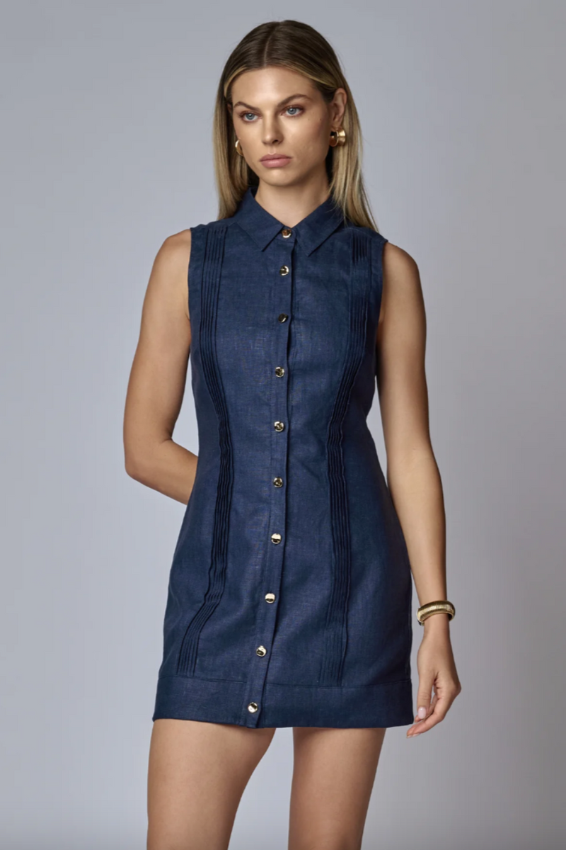 Riva Dress Indigo