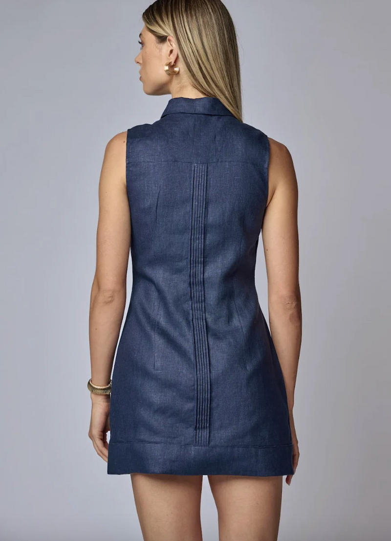 Riva Dress Indigo