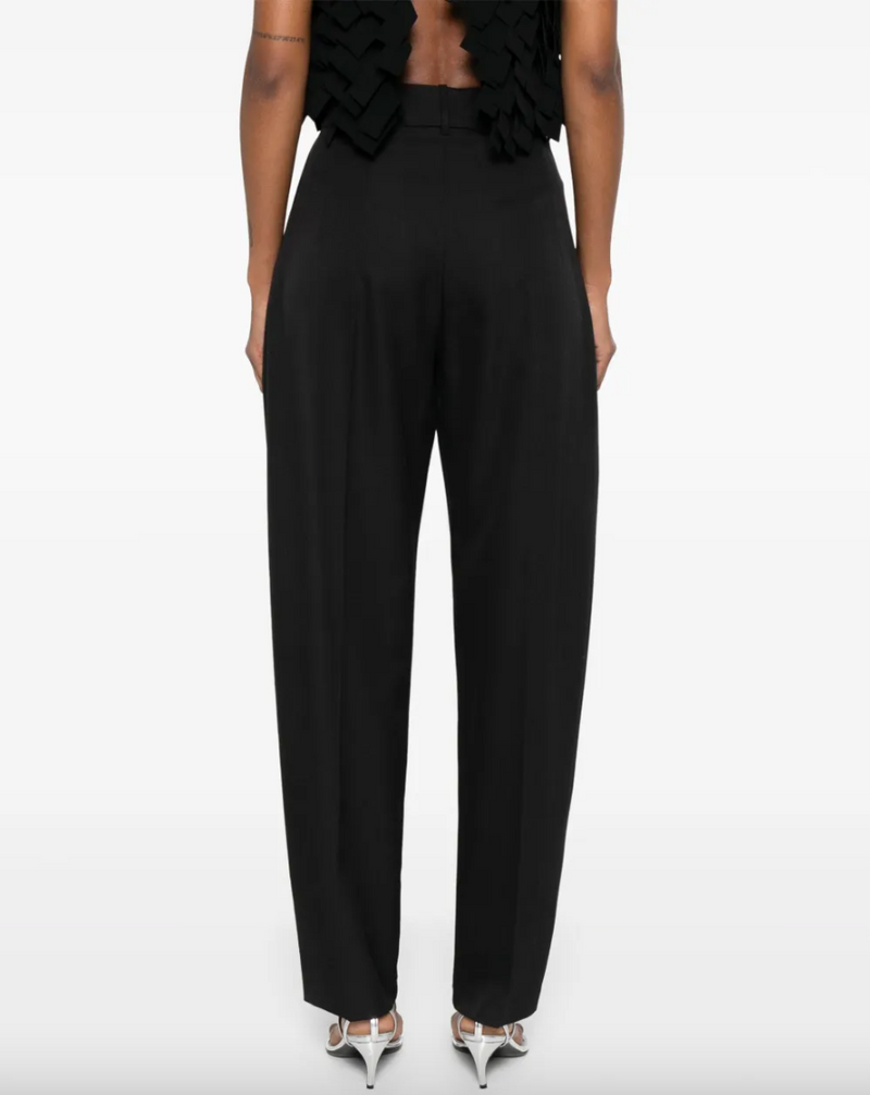 Pants with Vertical Slit Knees